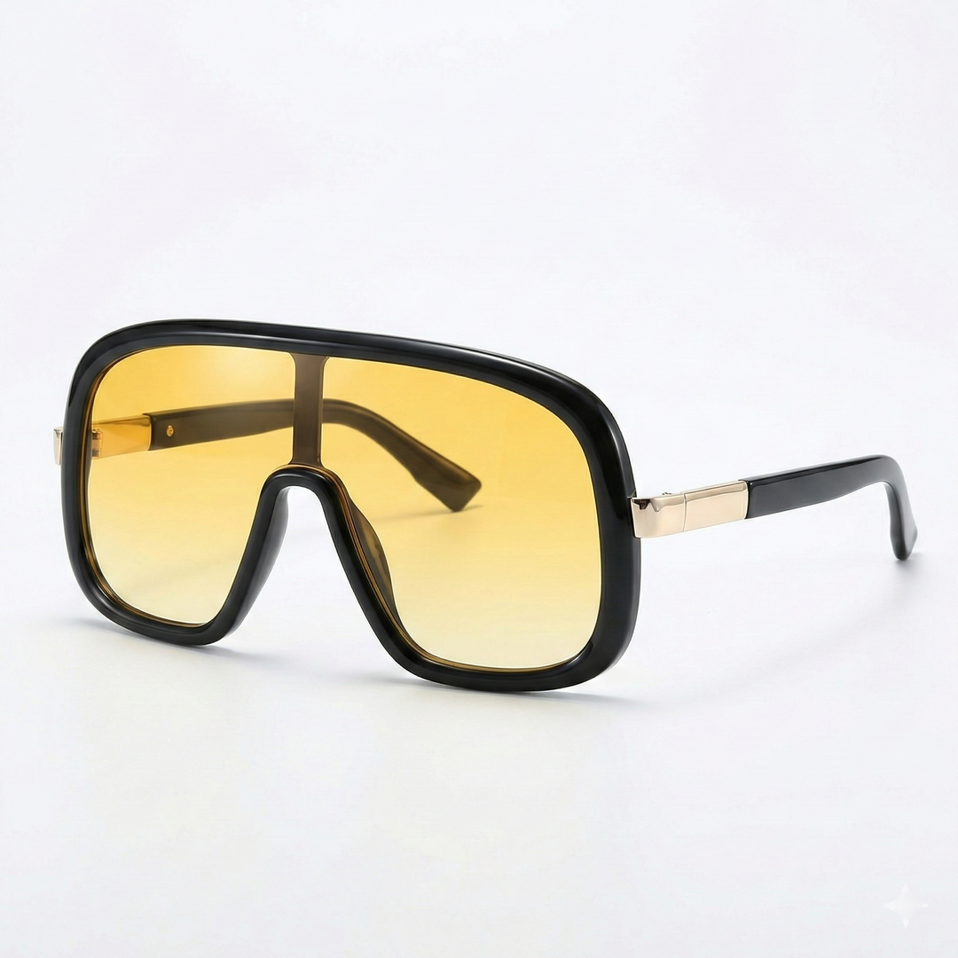 Glow-Up Shield Oversized Decorative Glasses | Casual Chic Eyewear